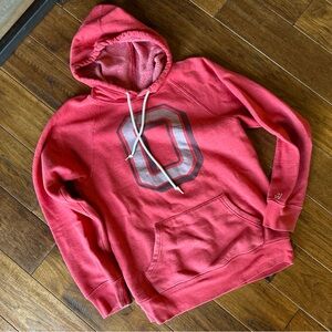 HOMAGE Ohio State Buckeyes Red Hoodie